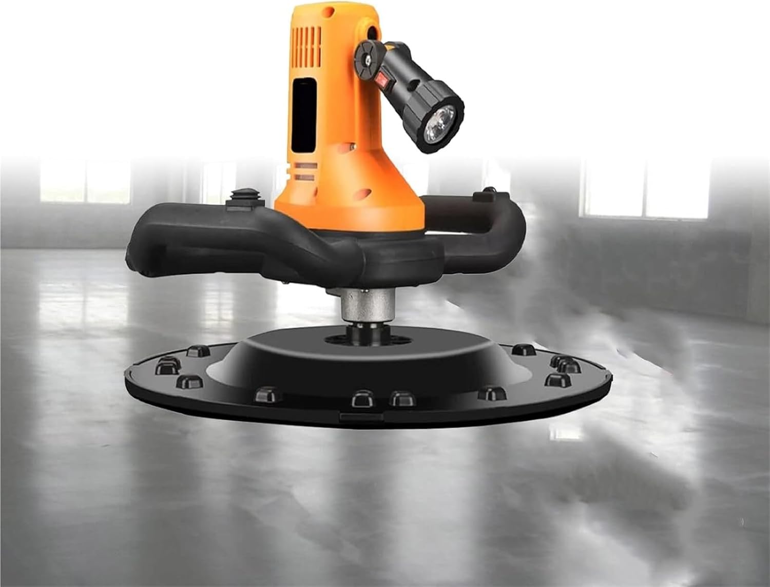 Wall Smoothing Polishing Machine, 2880W Electric Concrete Cement Mortar Trowel Concrete Mixer with 6 Gears