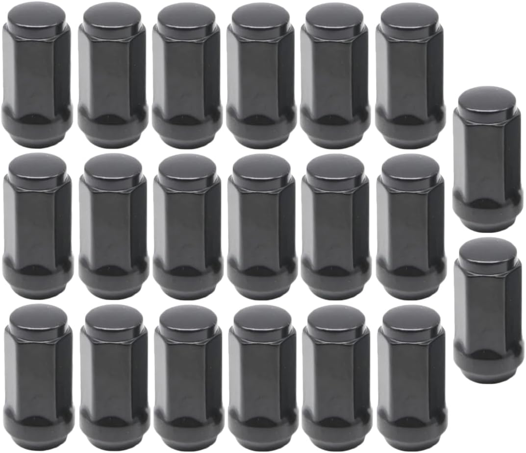 Lug Nut for Ford Expedition F-150 2015-2020, for Dodge Ram 1500 2019-2020, 45mm M14x1.5 Lug Nuts with Cone Seat 19mm Hex