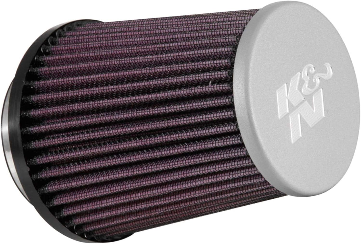 K&N High-Flow Original Lifetime Universal Rubber Filter: High Performance, Premium, Washable,: Flange Diameter: 3 In, Filter Height: 5.2187 In, Flange Length: 0.71875 In, Shape: Round Tapered, RE-5287