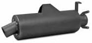 RPM MBRP Slip-on Combination w/Sport Muffler Exhaust Polaris Compatible with Sportsman 400 2001-2005