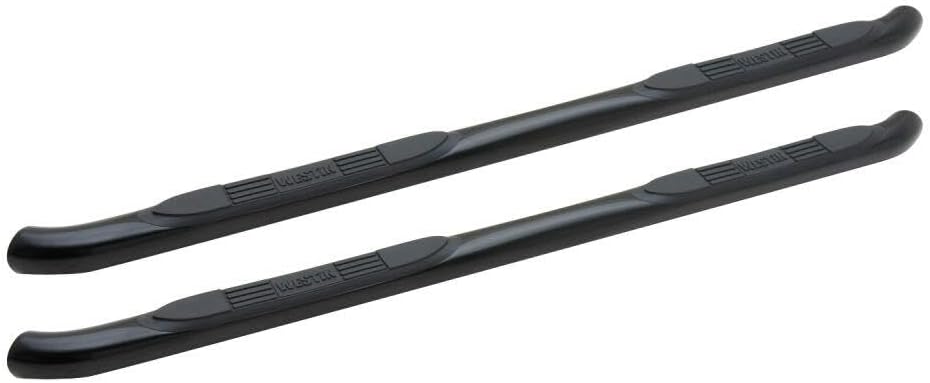 Westin 23-3405 E-Series 3 Round Nerf Bars fits 2007-2012 Nitro Black Pair