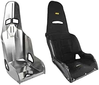JEGS 702262K3 Race Seat & Cover Kit 18 in. Hip Width Includes: Aluminum Race Sea