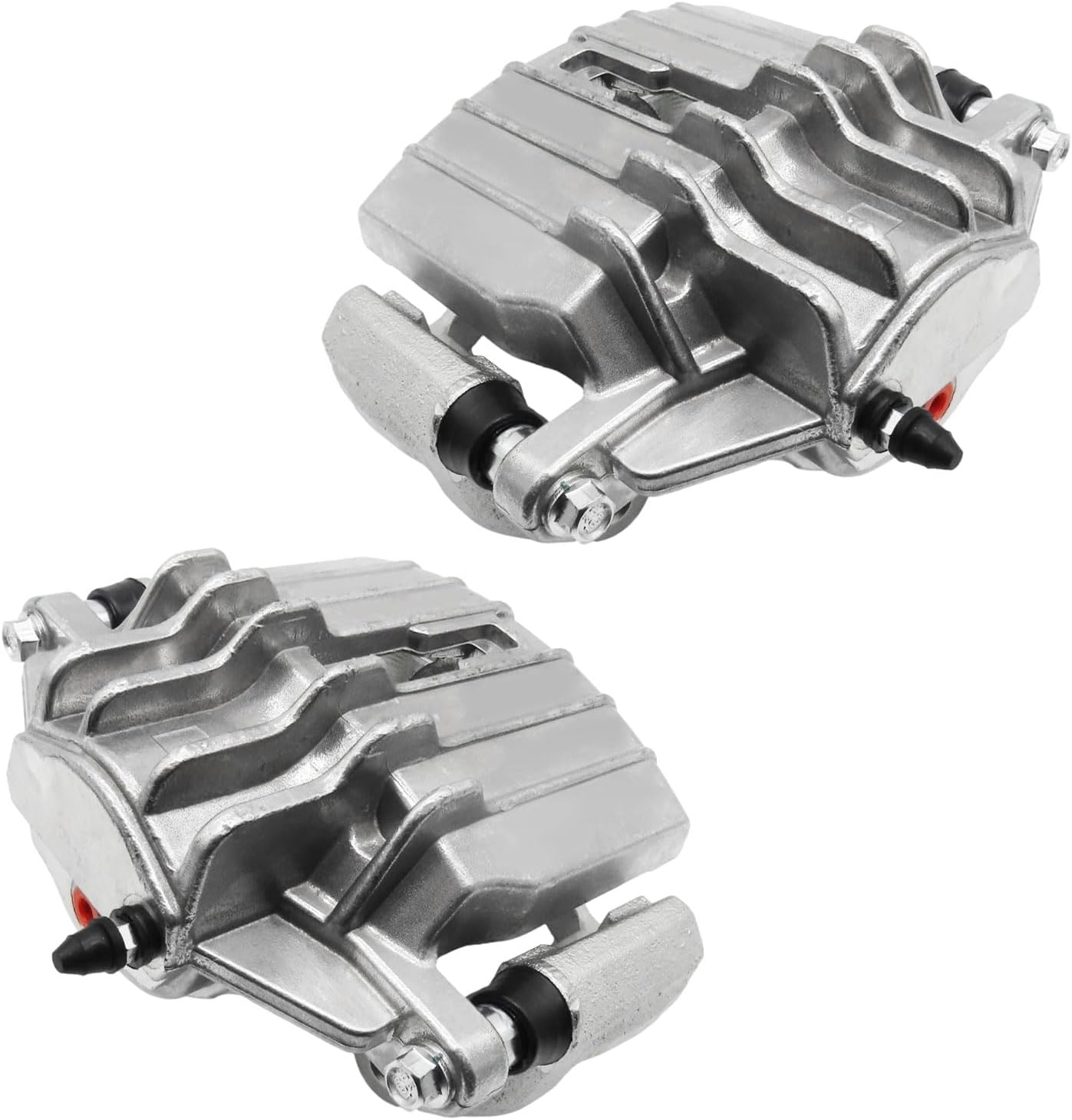 Front Brake Caliper with bracket compatible with Chevrolet Malibu 1997-2003,Classic 2004-2005, 1999-2005 Pontiac Grand Am, Oldsmobile Alero 99-04, Front Side,18-B4646 18-B4647,2 Pcs