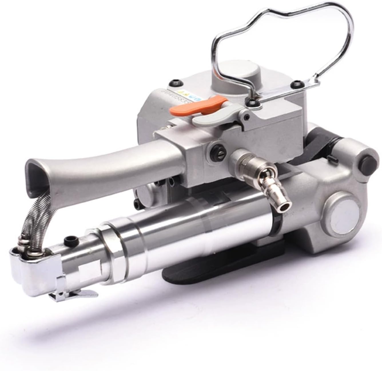Portable Pneumatic Strapping Machine, Plastic Steel Band Buckless Strapping Packaging Machine, Manual Hot Melt Strapping Machine Packing Machine 11-19mm PP Plastic Strap