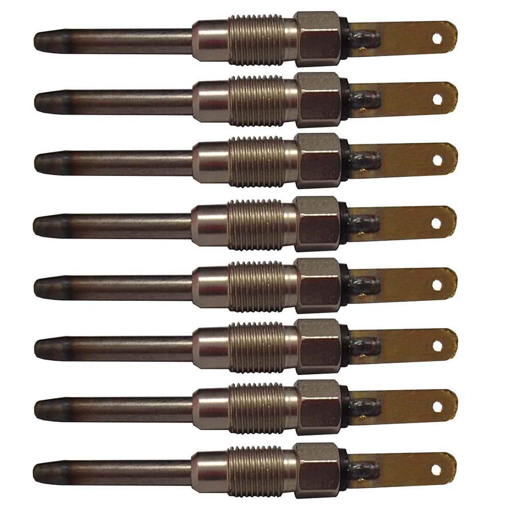 RAParts Eight (8) New Aftermarket Replacement 6.5 L 6.2 L Diesel Fast Start Glow Plugs for Silverado 2500 3500