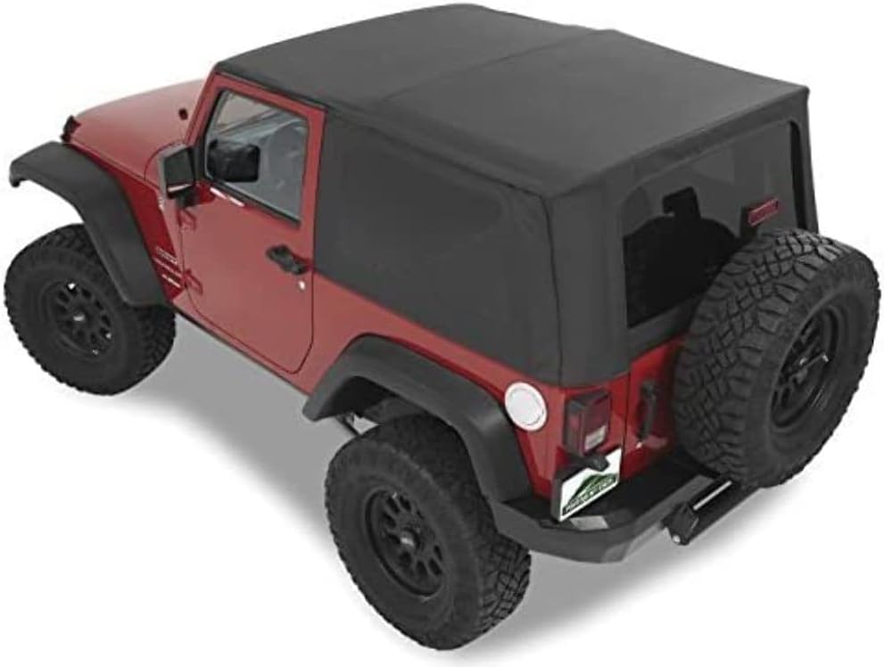 Bestop 51203-35 Replay Black Diamond Tinted Window for Jeep Wrangler