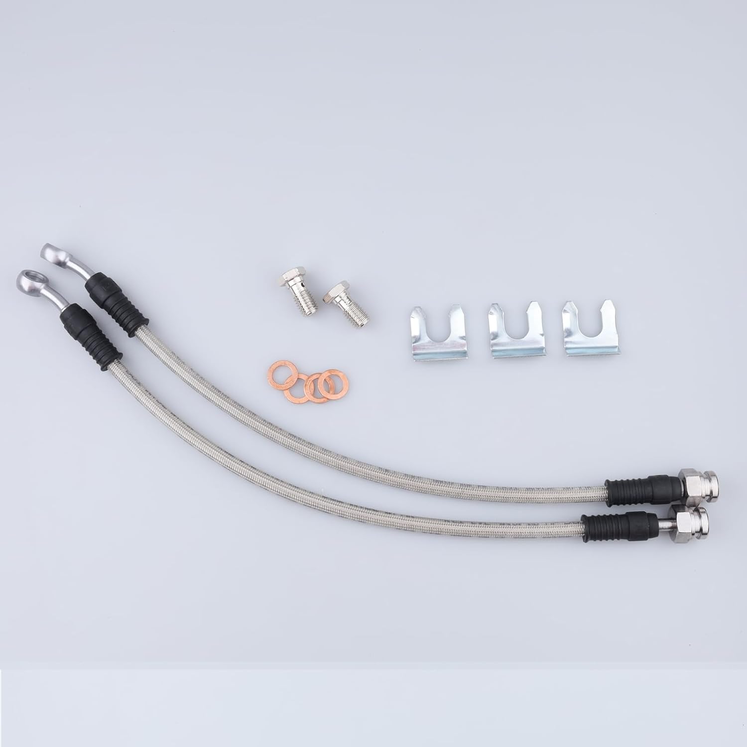AC PERFORMANCE Universal Rear Brake Hose for Buick, Cadillac, Chevrolet, Oldsmobile, Pontiac, FHK09S