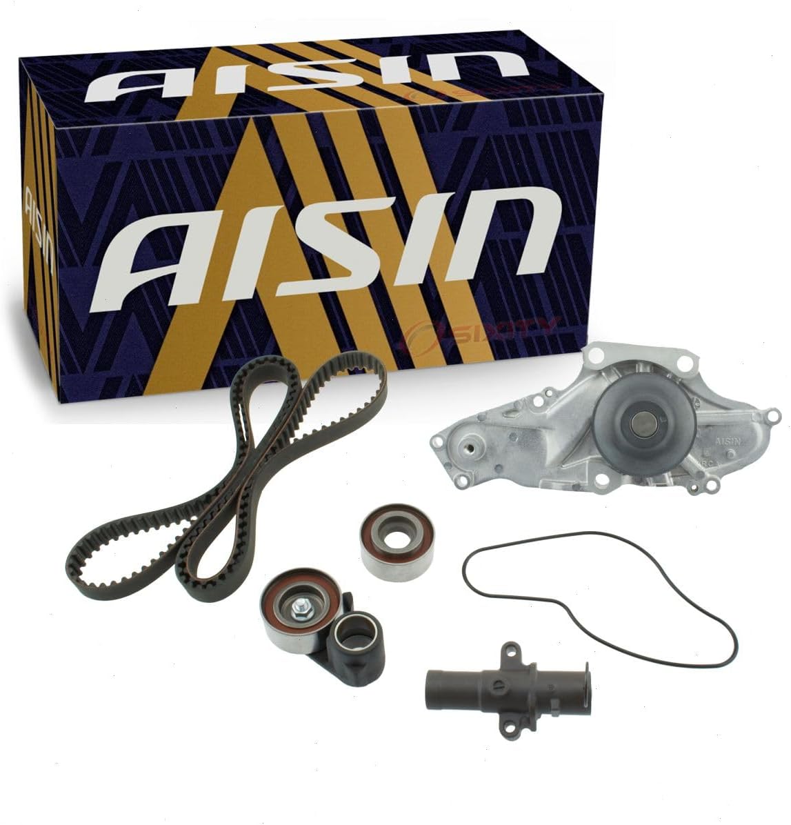 AISIN Timing Belt Kit w Water Pump compatible with Honda Odyssey 3.5L V6 2005-2018