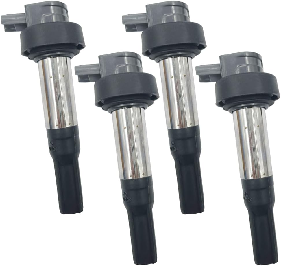 Motor Cycle Ignition Coil Packs Set Of 4 Compatible With BMW HP4 Race K60 BMW S 1000 R S1000R K47 S 1000 RR S1000RR K46 S 1000 XR S1000XR K49 Replacement For 8523972-01 12138523972