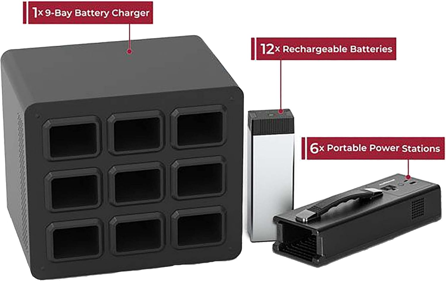 KwikBoost EdgePower Portable Power Station | Constant Use Bundle