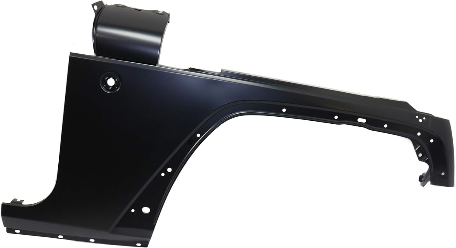 Evan Fischer Front, Passenger Side Fender Compatible with 2018 Jeep Wrangler JK & 2007-2017 Wrangler CAPA - CH1241257C