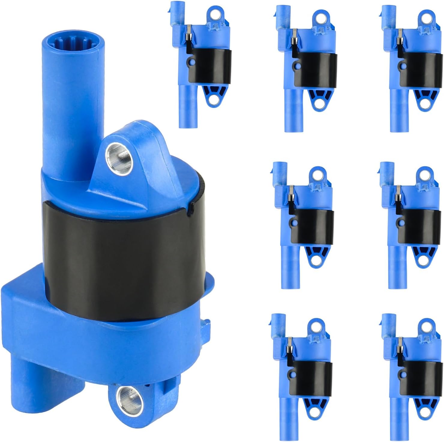 UF414 Ignition Coil Pack 2007-2017 for Chevy Silverado Express 1500 2500 Suburban Tahoe, for GMC Sierra Savana, for Cadillac Escalade, 4.8L 5.3L 6L 6.2L, Ignition Coil 5C1555 C1512-8 Set