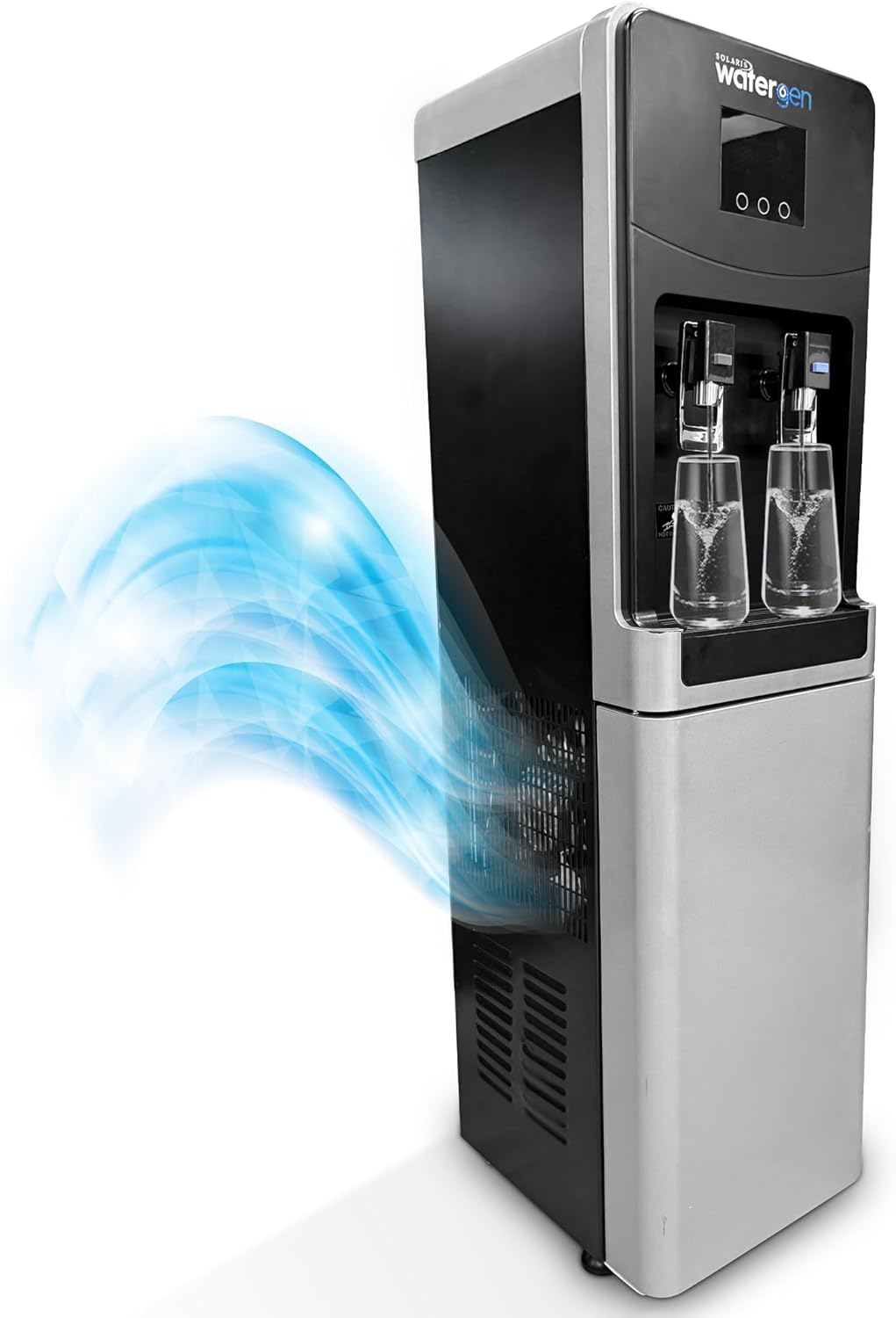 Stand Free Solaris WaterGen A20 Atmospheric Water Generator, Makes Water from The air. No Plumbing Needed. This Water Machine is Great for Home use, Office, RV, Boat or Emergencies.