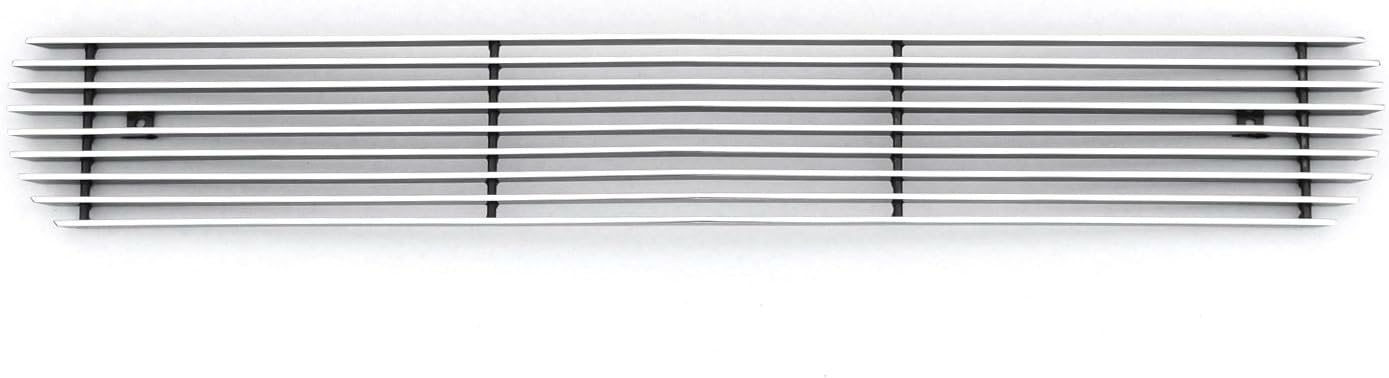 T-Rex Grilles 2011-2014 Silverado HD Billet Bumper Grille, Polished, 2 Pc, Bolt-On, Top Bumper Opening - PN #25114