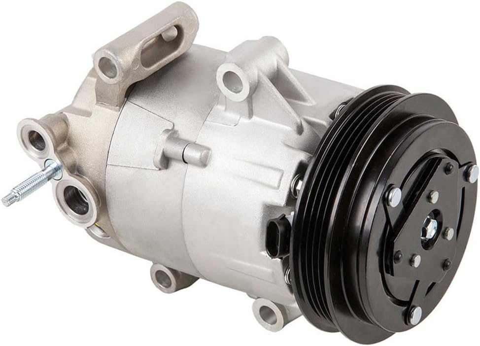 AC Compressor & A/C Clutch For Chevy Corvette C6 LS2 LS3 2005 2006 2007 2008 2009 2010 2011 2012 2013 - BuyAutoParts 60-01925NA New