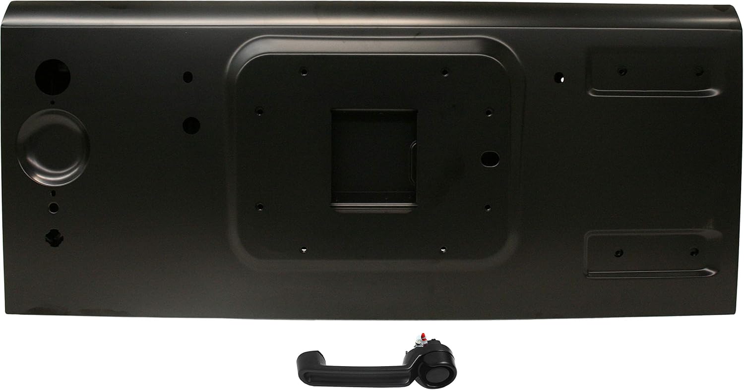 Garage-Pro Tailgate Kit Compatible with 2007-2017 Jeep Wrangler, Fits 2018 Jeep Wrangler JK with Tailgate and Tailgate Handle, Outside, Textured Black