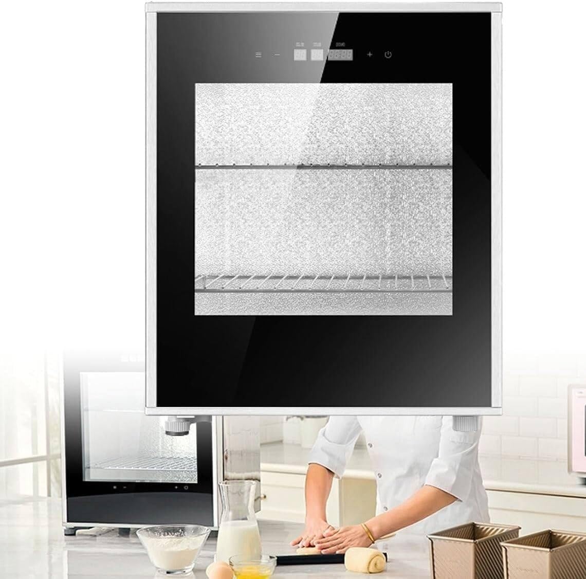 Commercial Dough Fermentation Machine,40L Electric Dough Proofer Machine,260W Smart Electric Bread Fermentation Box with Humidity/Temperature/Timing Adjustment for Home Bakeries