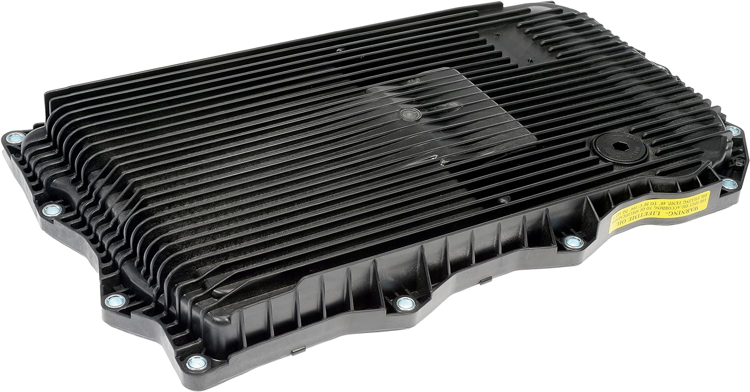 Dorman 265-853 Transmission Pan With Drain Plug, Gasket And Bolts Compatible with Select Models (OE FIX)