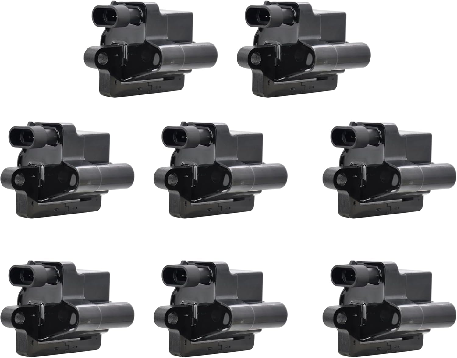 Set of 8 Ignition Coil Pack Compatible with Chevrolet Avalanche Express Silverado Suburban 1500 2500 3500 Cadillac Escalade GMC Envoy Savana 1500 2500 Hummer H2 Workhorse