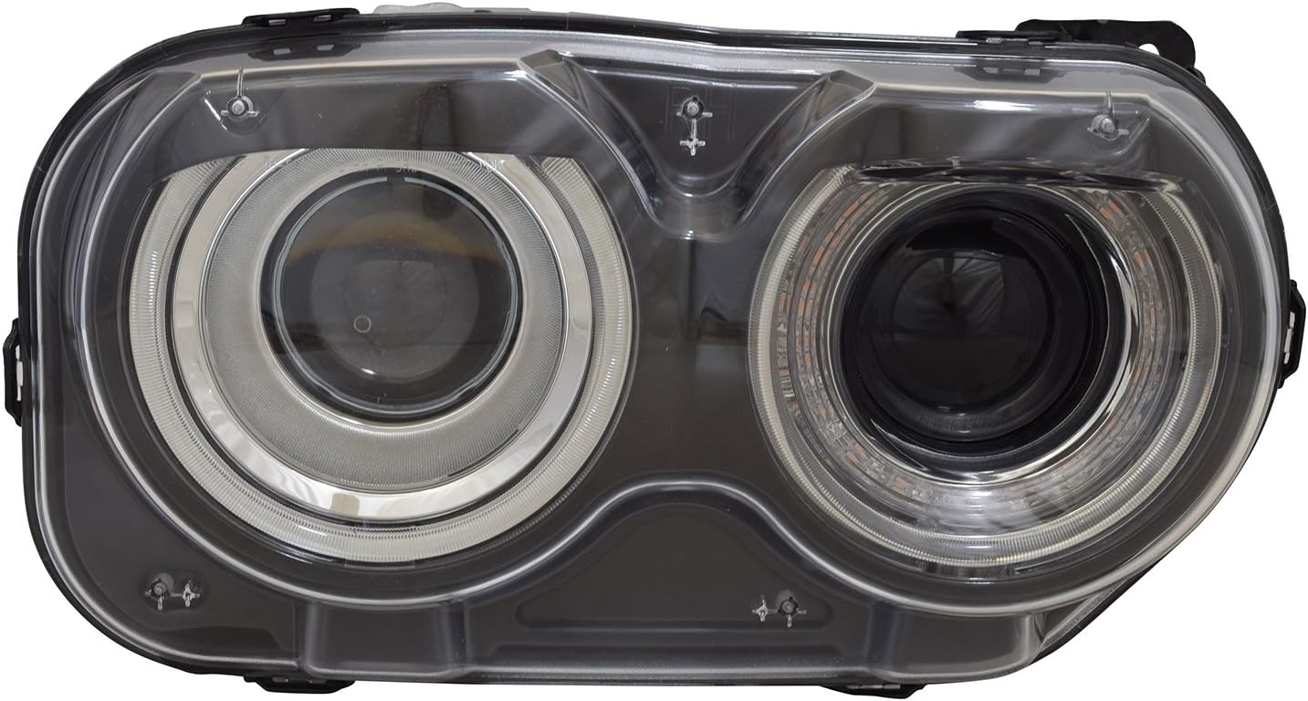 TYC 20-9629-00-1 Replacement right Head Lamp (Compatible with DODGE CHALLENGER), 1 Pack