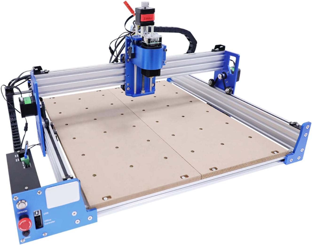 CNC Router Machine, CNC Machine Kit Pro Milling Machine, Mini DIY CNC Router Kit, Engraving Machine, for Wood Metal Acrylic MDF Carving Arts Crafts DIY Design