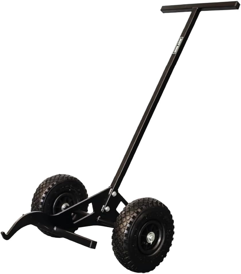 Lauco Grate Lifter Trolley | Heavy-Duty Grate Removal Tool for Spray Booths, Prep Bays - Ergonomic Design with 8” Wheels- 39113