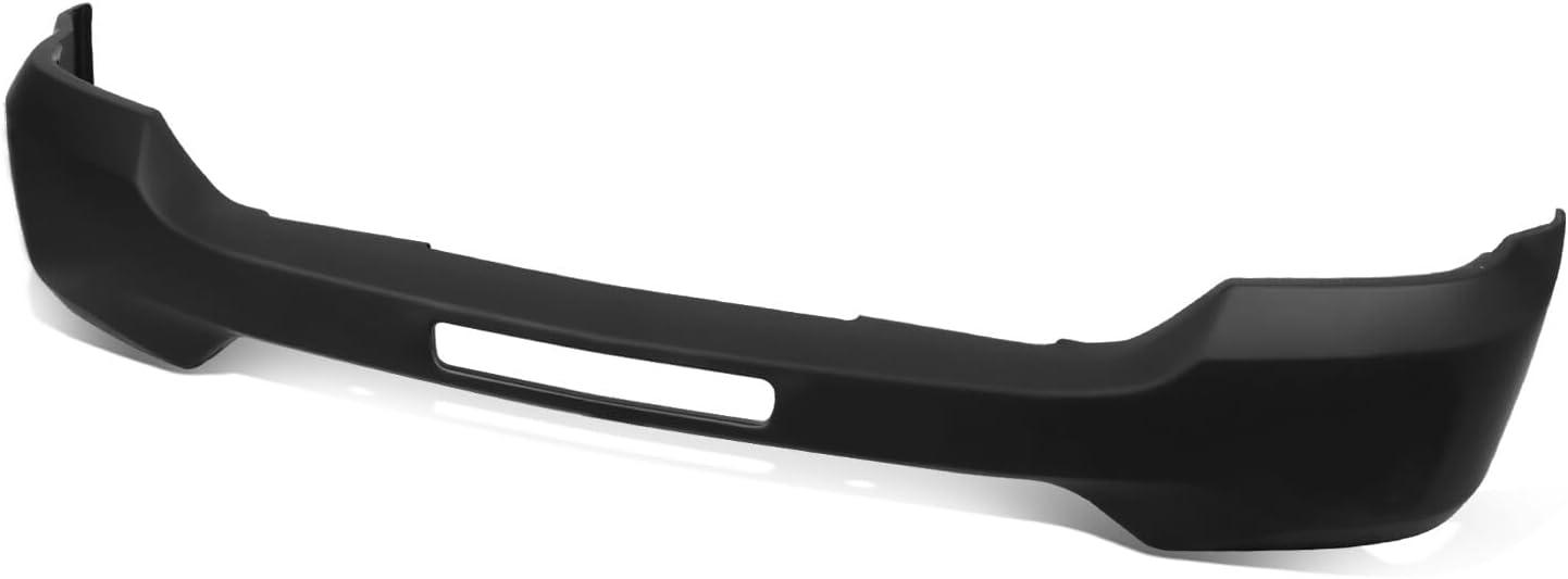 Auto Dynasty Front Bumper Face Bar Compatible with 2016 2017 2018 Chevy Silverado 1500, 2019 Silverado 1500 LD, with Fog Light/Parking Sensor/Air Intake Cutouts, Matte Black Steel, GM1002863