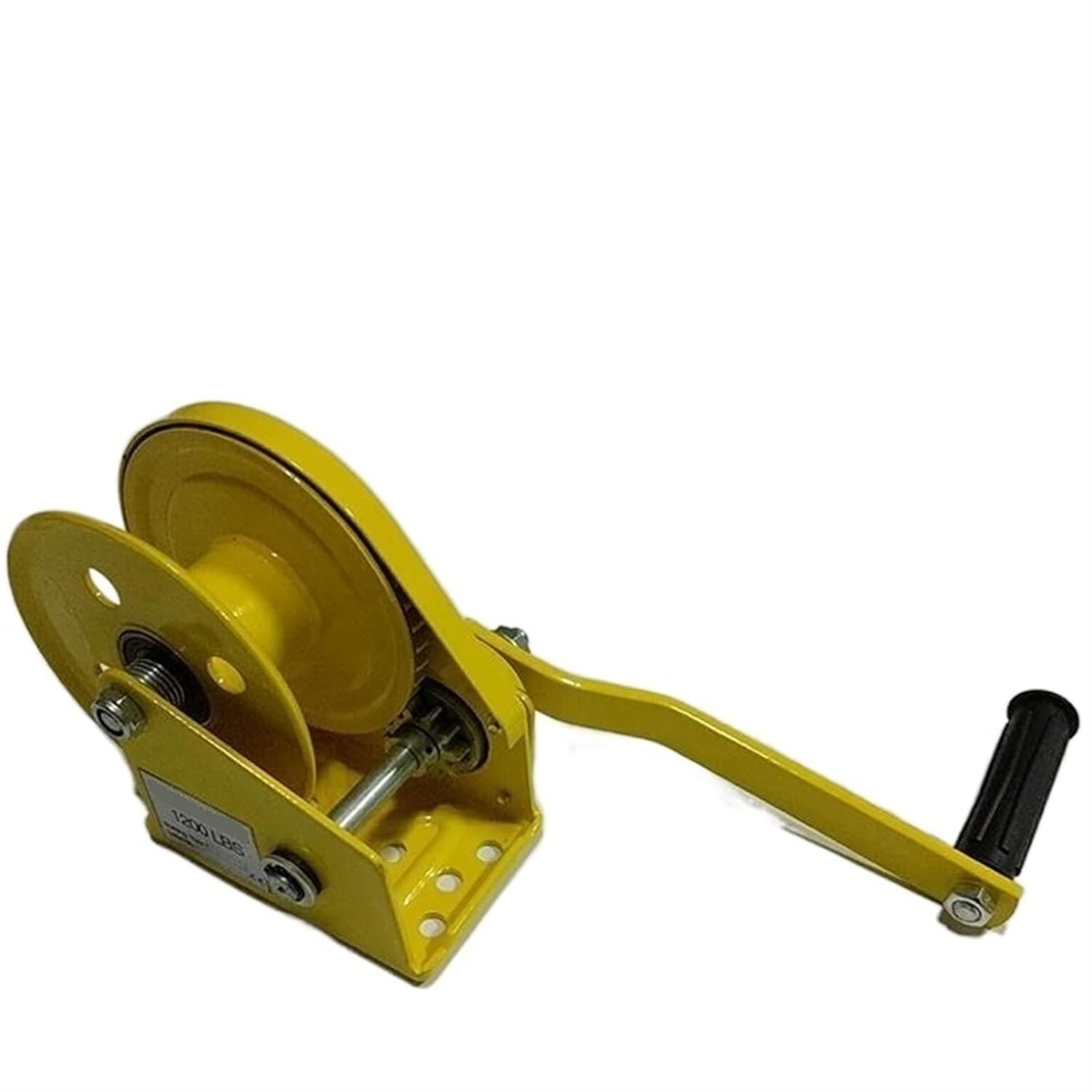 Air Conditioner Installation Lifting Crane Tool, Self-Locking Winch + Bracket, for External Unit Handling Tools(Winch Bare Metal)