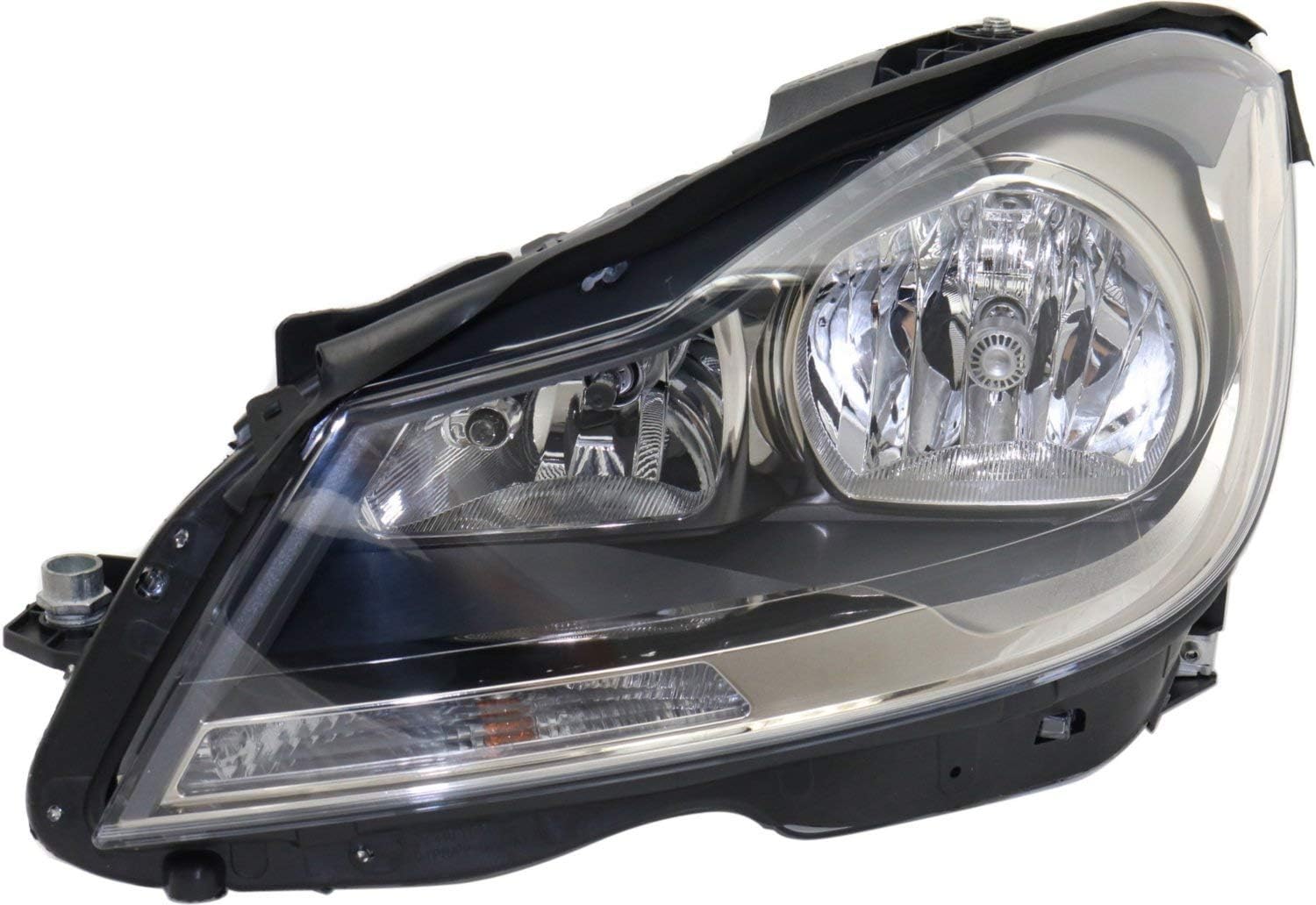 Garage-Pro Headlight Compatible with 2012-2015 Mercedes Benz C250, Fits 2012-2015 Mercedes Benz C350, Fits 2012-2015 Mercedes Benz C63 AMG SET Coupe CAPADriver and Passenger Side
