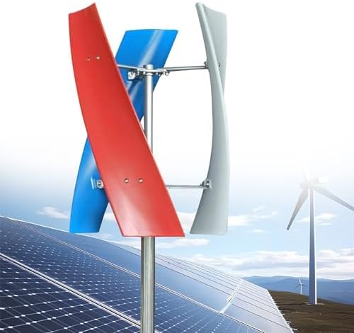 Marine Wind Turbine Generator with Controller - Efficient Renewable Energy for Homes, Street Lighting & Boats - Perfect Off-Grid Power Solution