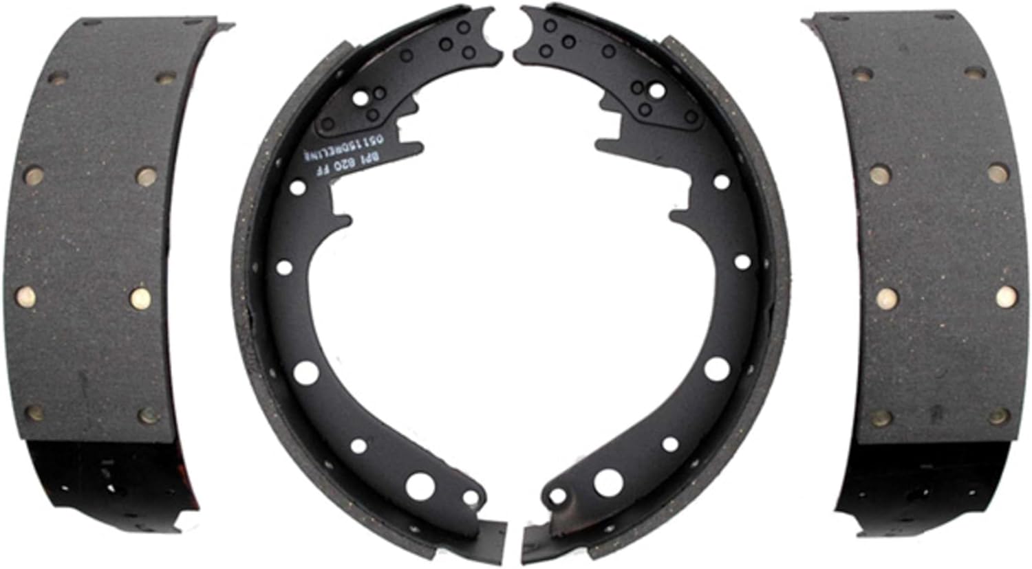 ACDelco Gold 17248R (18035186) Riveted Drum Brake Shoe Set