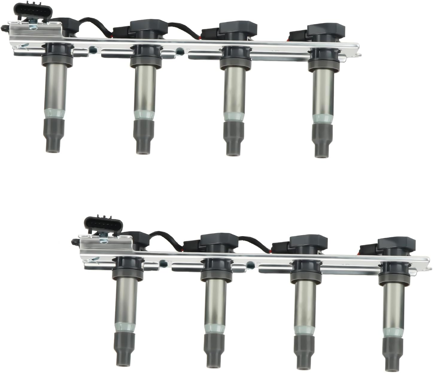 Ignition Coil Black Pack for 2004-2005 Cadillac DeVille, 2004 Seville, 2004-2006 SRX, 2005-2006 STS, 2004-2005 XLR, 2004-2005 Pontiac Bonneville, 4.6L V8, 12567285 12585765 D507A UF-372 52-1817, 2PCS