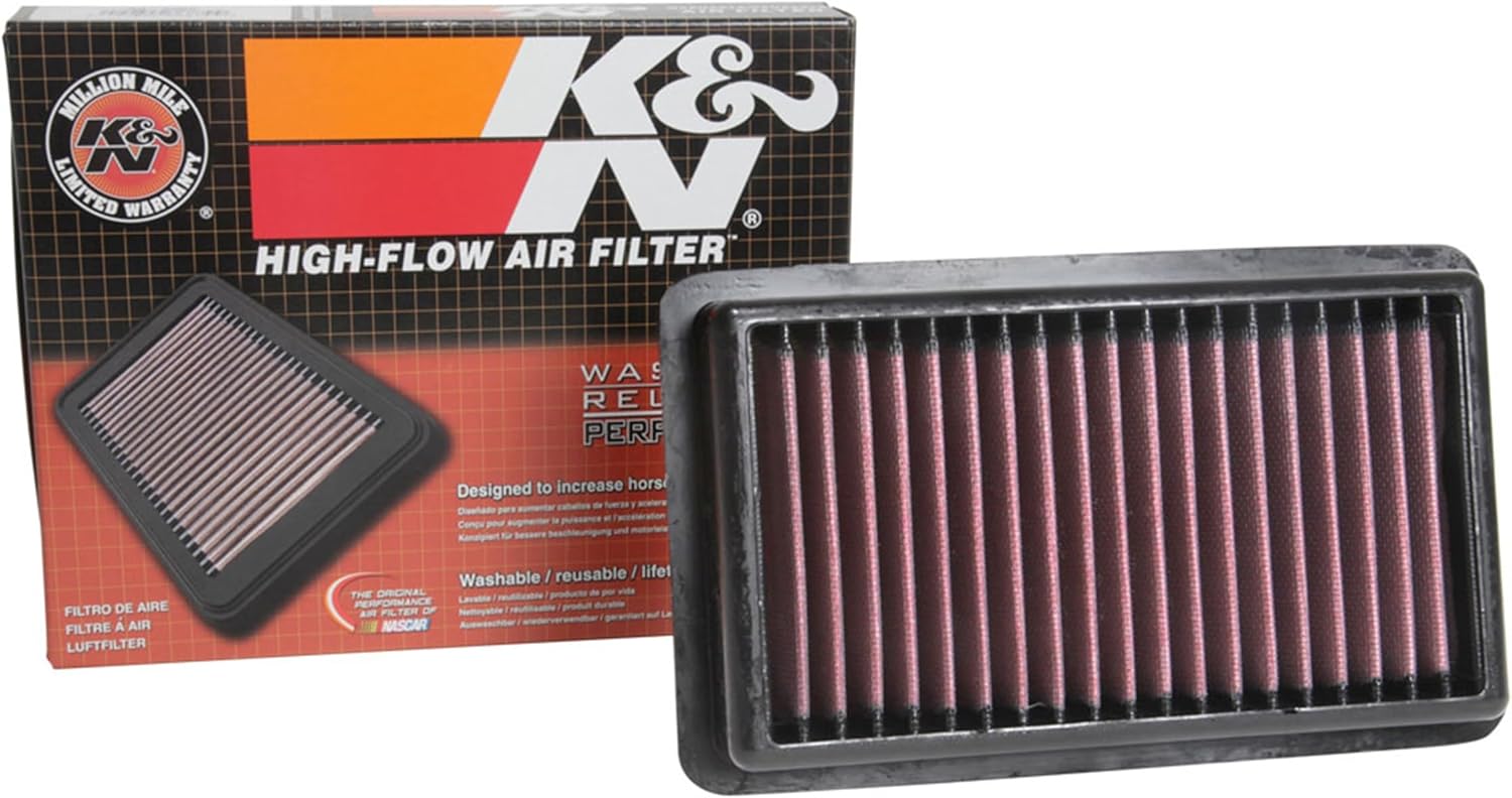 K&N Engine Air Filter: Reusable, Clean Every 75,000 Miles, Washable, Premium, Replacement Car Air Filter: Compatible with 2018-2019 HONDA Clarity, 33-5080