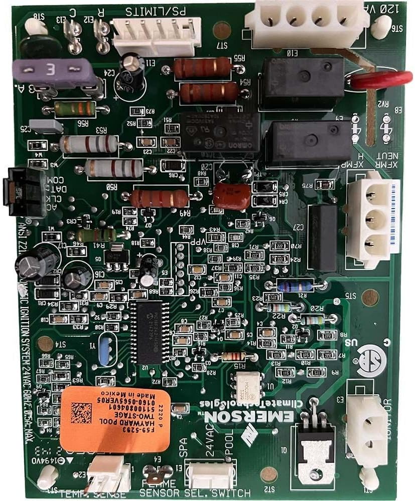 Hayward Universal HC Series Dual-Fuel HDF400 Technology Gas Heater Ignition Control Board HDXFICBRD001