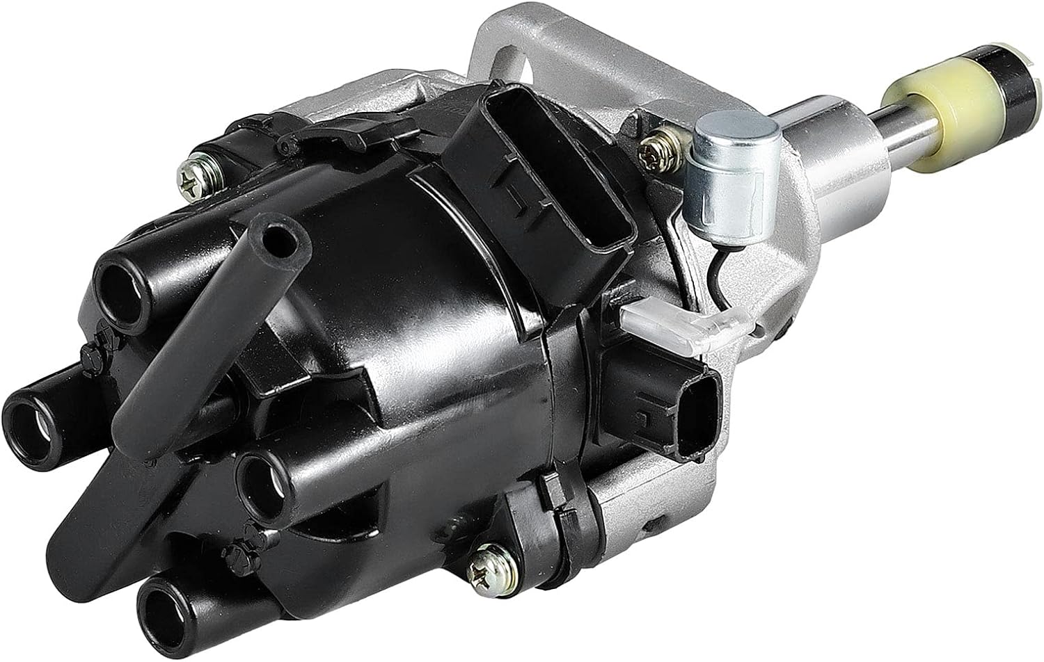 A-Premium Ignition Distributor with Cap & Rotor Compatible with Nissan Navara D22 KA24DE 1999-Up 2.4L