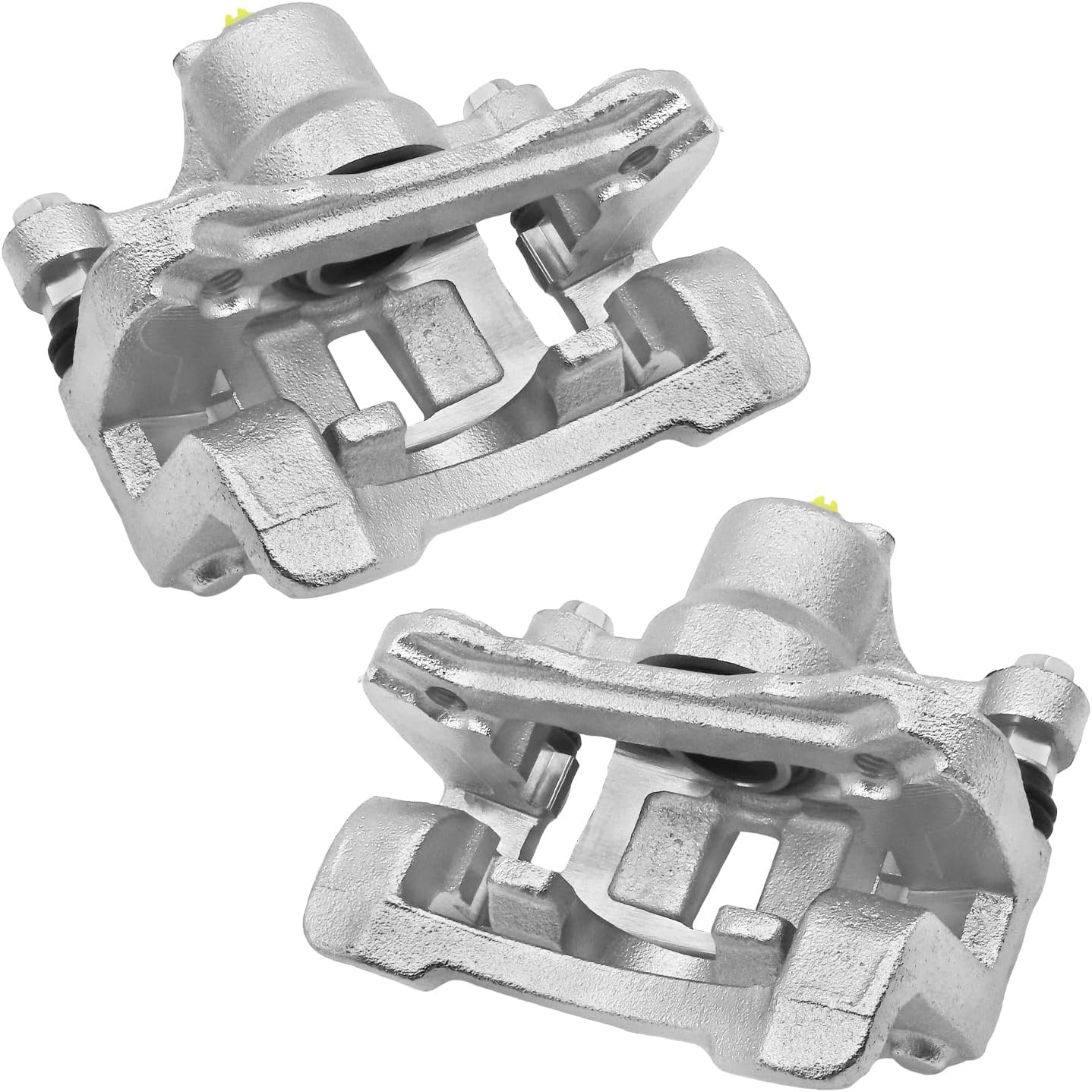 Rear Dics Brake Caliper Assembly with Bracket Compatible with 2010-2015 Hyundai Tucson| Set of 2 Rear Brake Caliper Driver and Passenger Side | Brake Calipers for 19-B6390 & 19-B6391
