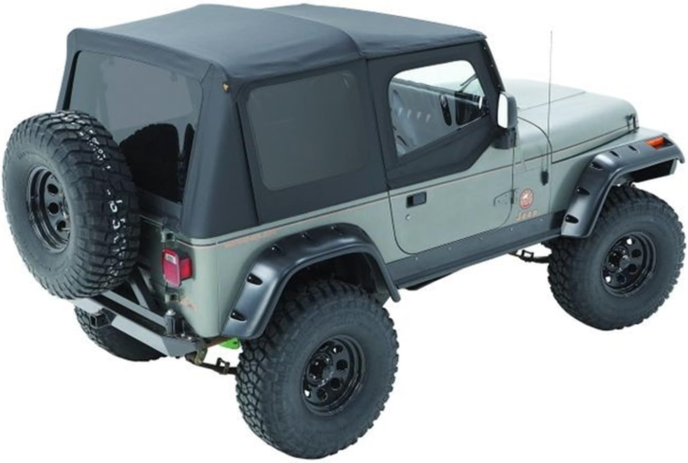 Bestop 7912301 Black Sailcloth Replace-A-Top for 1988-1995 Wrangler YJ