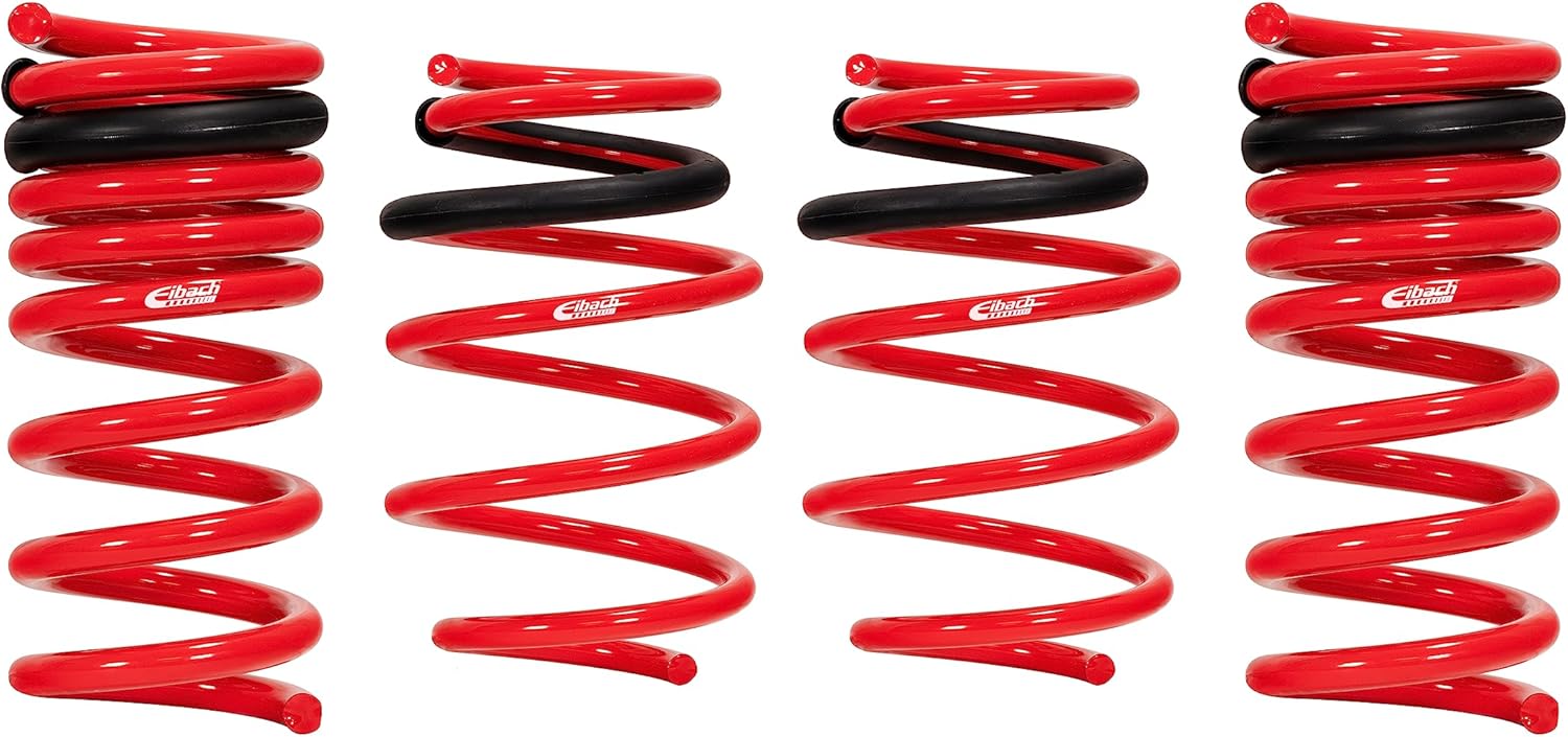 Automotive Eibach Sportline Performance Spring Kit 4.11785 (Set of 4 Springs) Compatible with Volkswagen GTI 4-