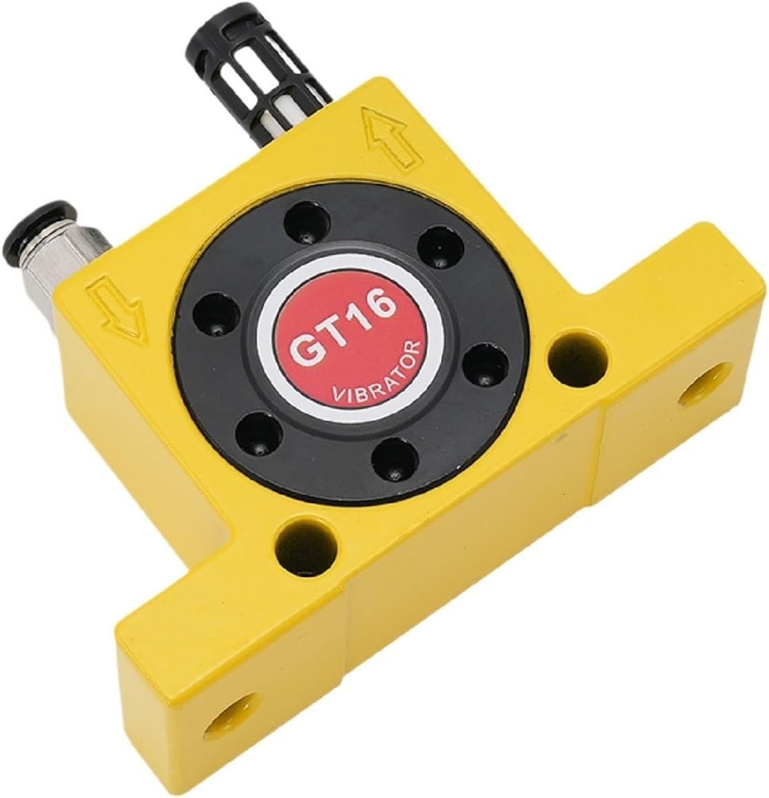 1pc GT4/8/10/16/20/32 Pneumatic Turbine Vibrator 600N–1200N Air Turbine Vibrator Bin Vibrator Aluminum Alloy Air Oscillator(GT-36)