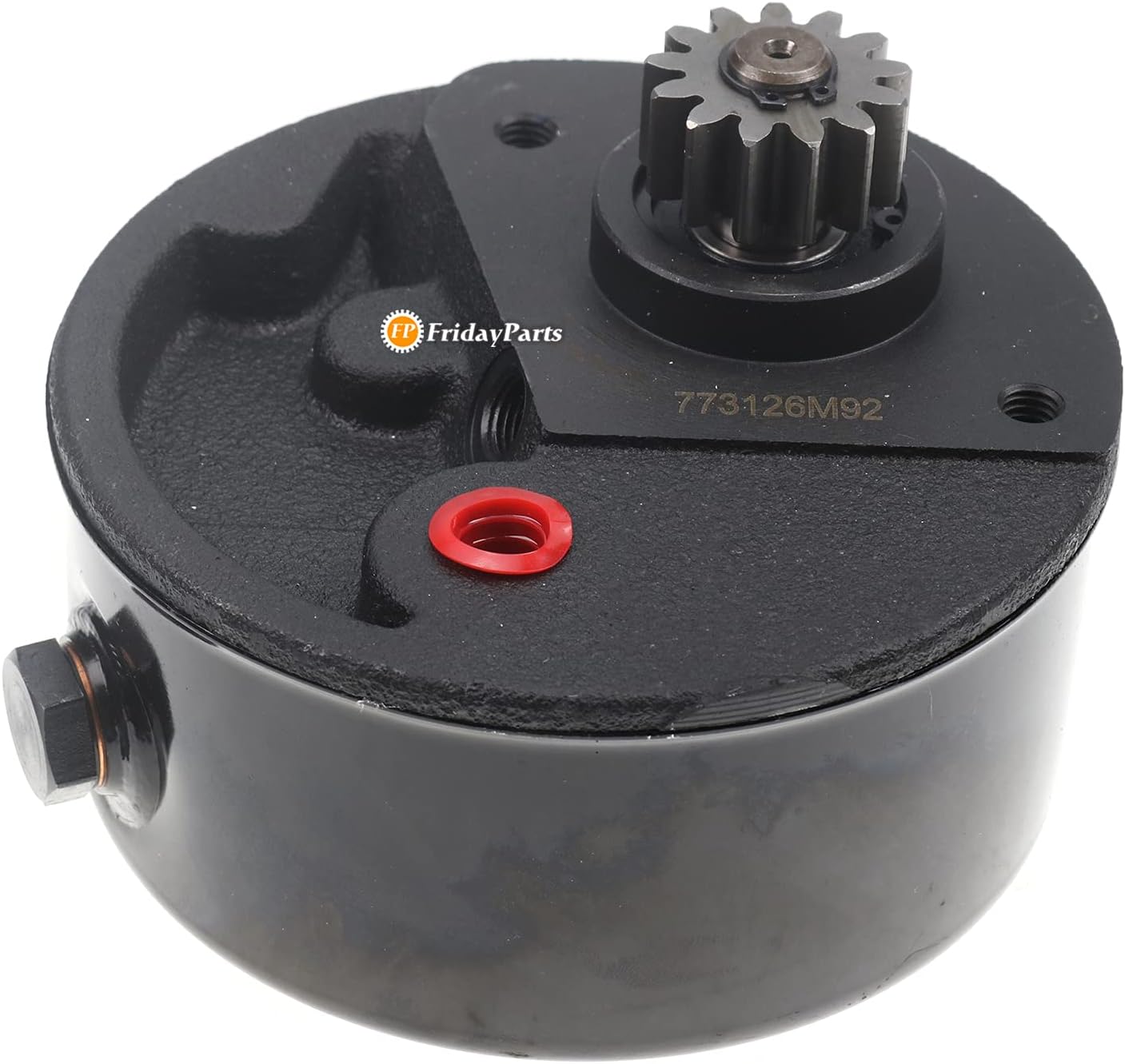 FridayParts Power Steering Pump 773126M92 Compatible for Massey Ferguson 35 50 135 150 230 235 245 240 250 20 20C 20E 20F 30B 30E 40E 40B 202 203 204 205 2135