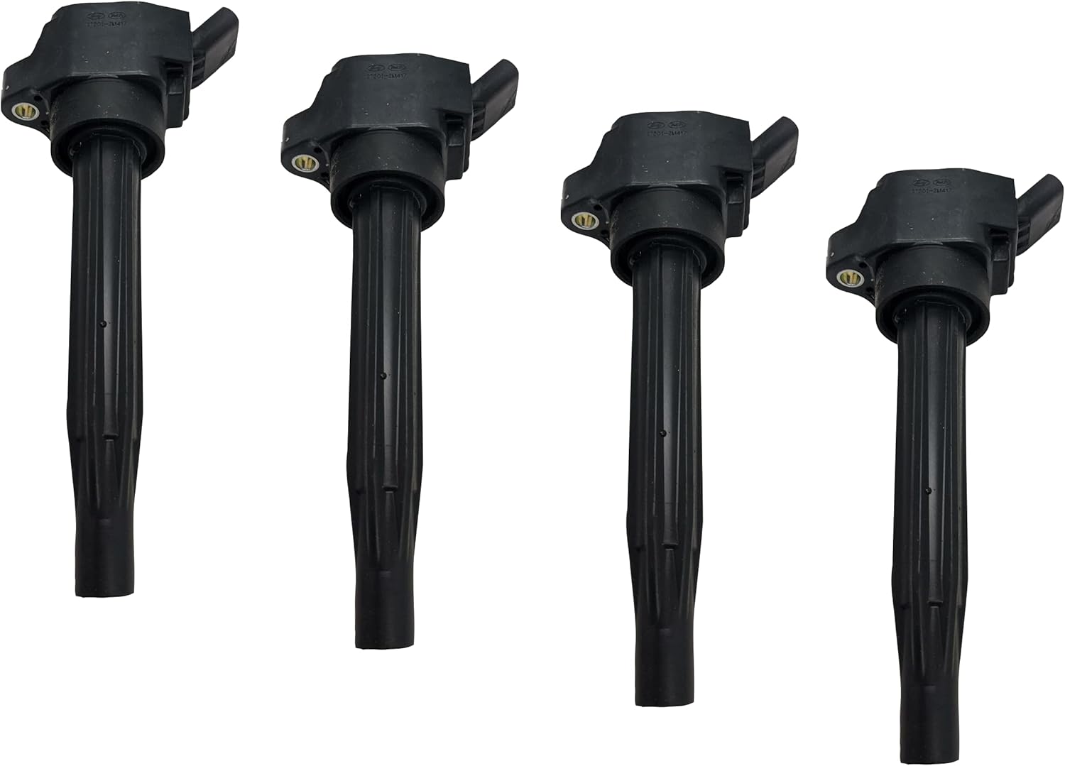 Genuine OEM 27301-2M417 Ignition Coil 4pcs set / 273012M417 for Hyundai Elantra 21-22 Kona 22 Santa Fe 21-22 Tucson 22 Sonata 20-21 Kia K5 21-22 Sorento 21