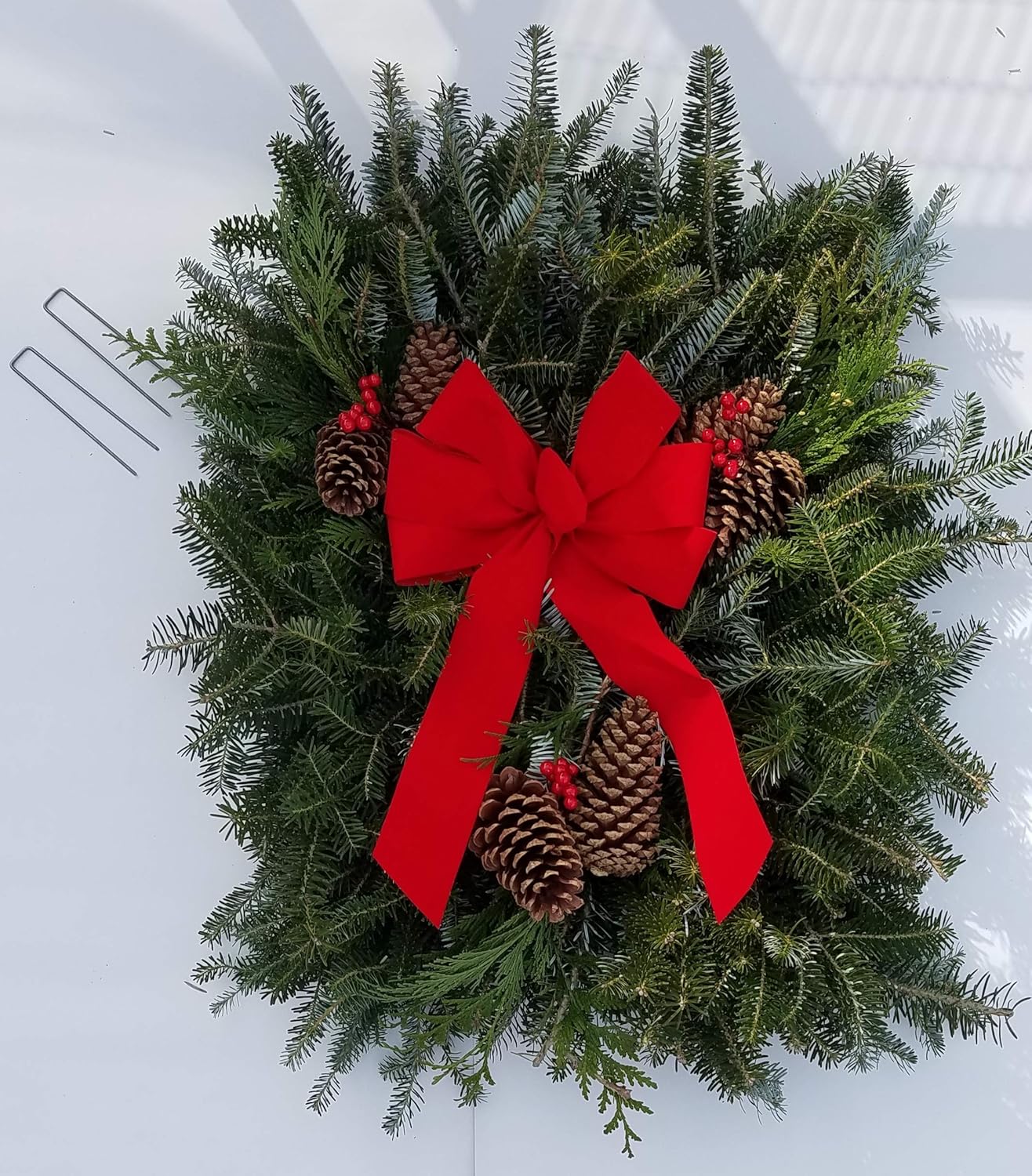 Generic Fresh Cut Fraser Fir Christmas Grave Blanket