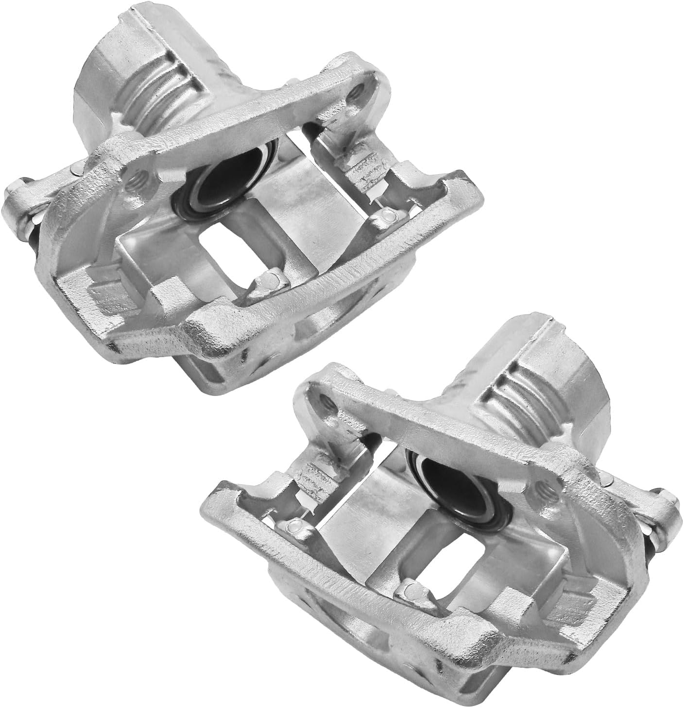 Rear Brake Caliper with Bracket Compatible With 2010-2015 Chevrolet Camaro, Rear Driver and Passenger Side, 18-B5119A 18-B5118A, 2 Pcs