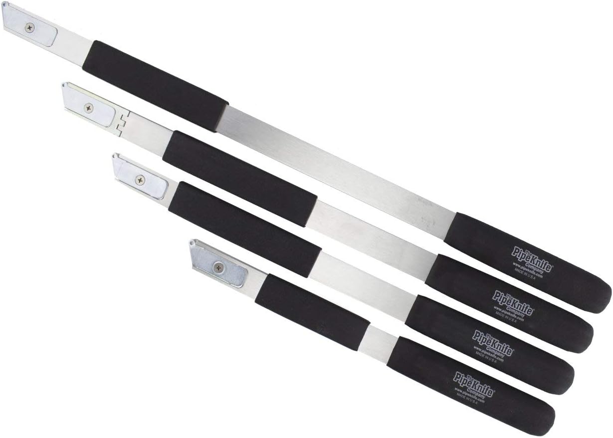 Auto Glass Windshield Removal Tool, Cut Out Long Knife, (4 Piece 9, 14, 18 and 24 inch)