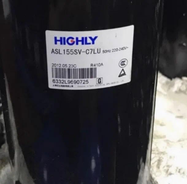 Compatible for Highly Compressor ASL180UV-C7EU ASL135SV-C7LU ASL145SV-C7LU ASL155SV-C7LU (ASL135SV-C7LU)