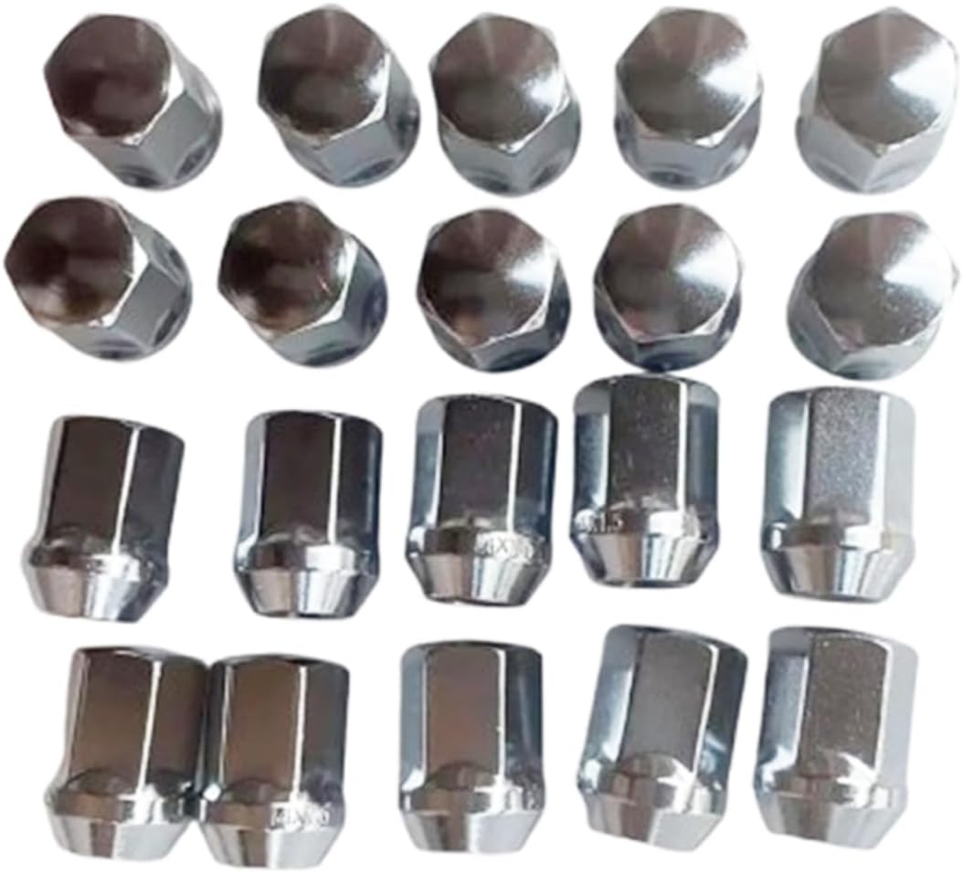 Lug Nut for Land Rover Discovery Sport Freelander Range Rover Evoque/Velar, 20Pcs M14x1.5 Hex 21mm Wheel Nuts LR001381