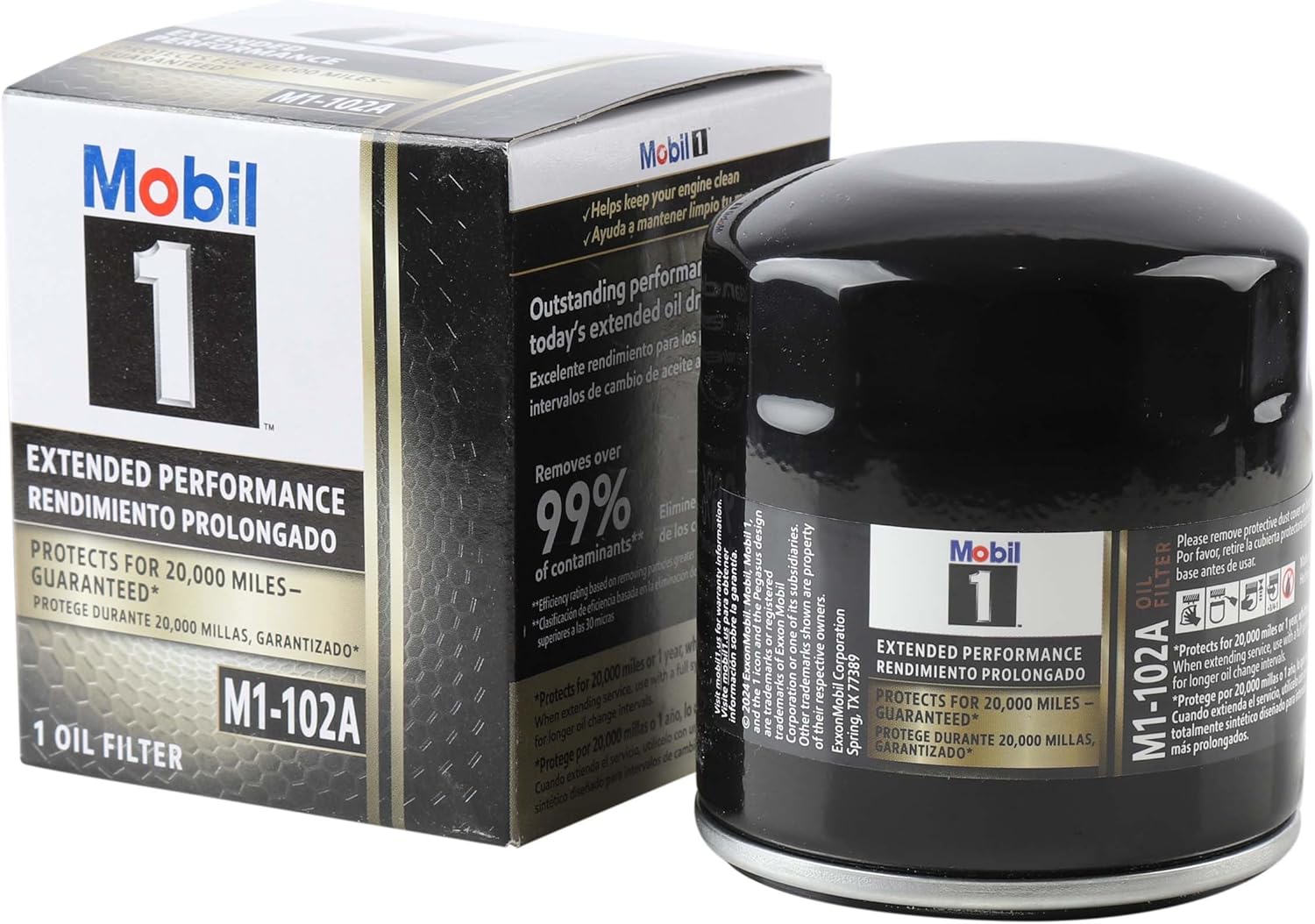 Mobil 1 M1-102A Extended Performance Oil Filter, Pack of 6