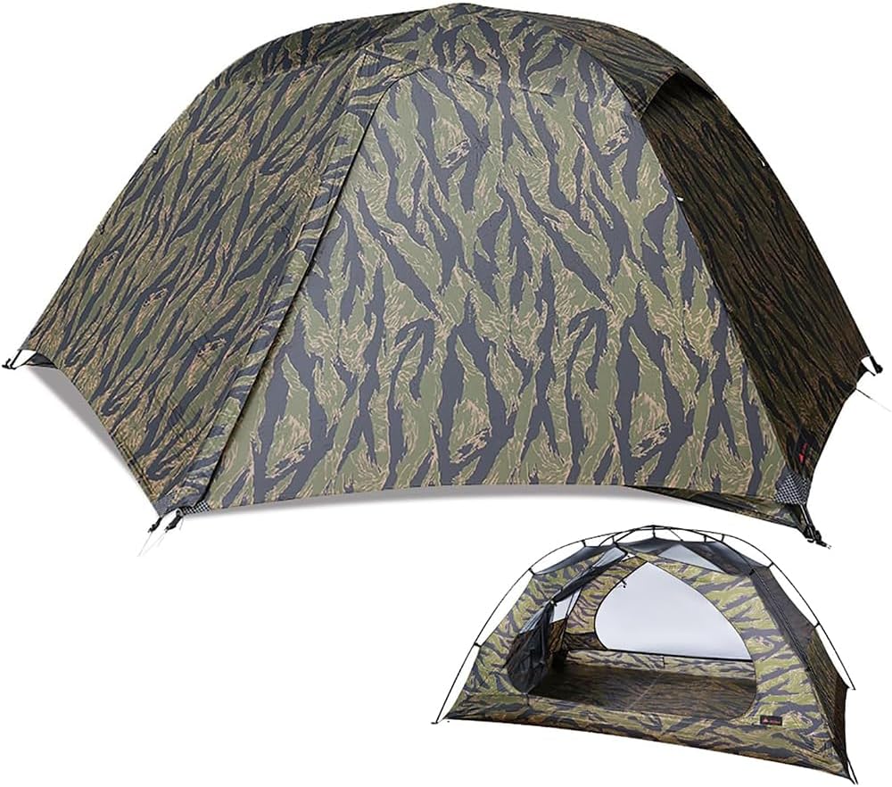 Camping Tent CAMO Backpacking Tent, Scout Portable Ultralight 3 Season Tent Waterproof for 2 Person Hiking, Mountaineering, Trekking