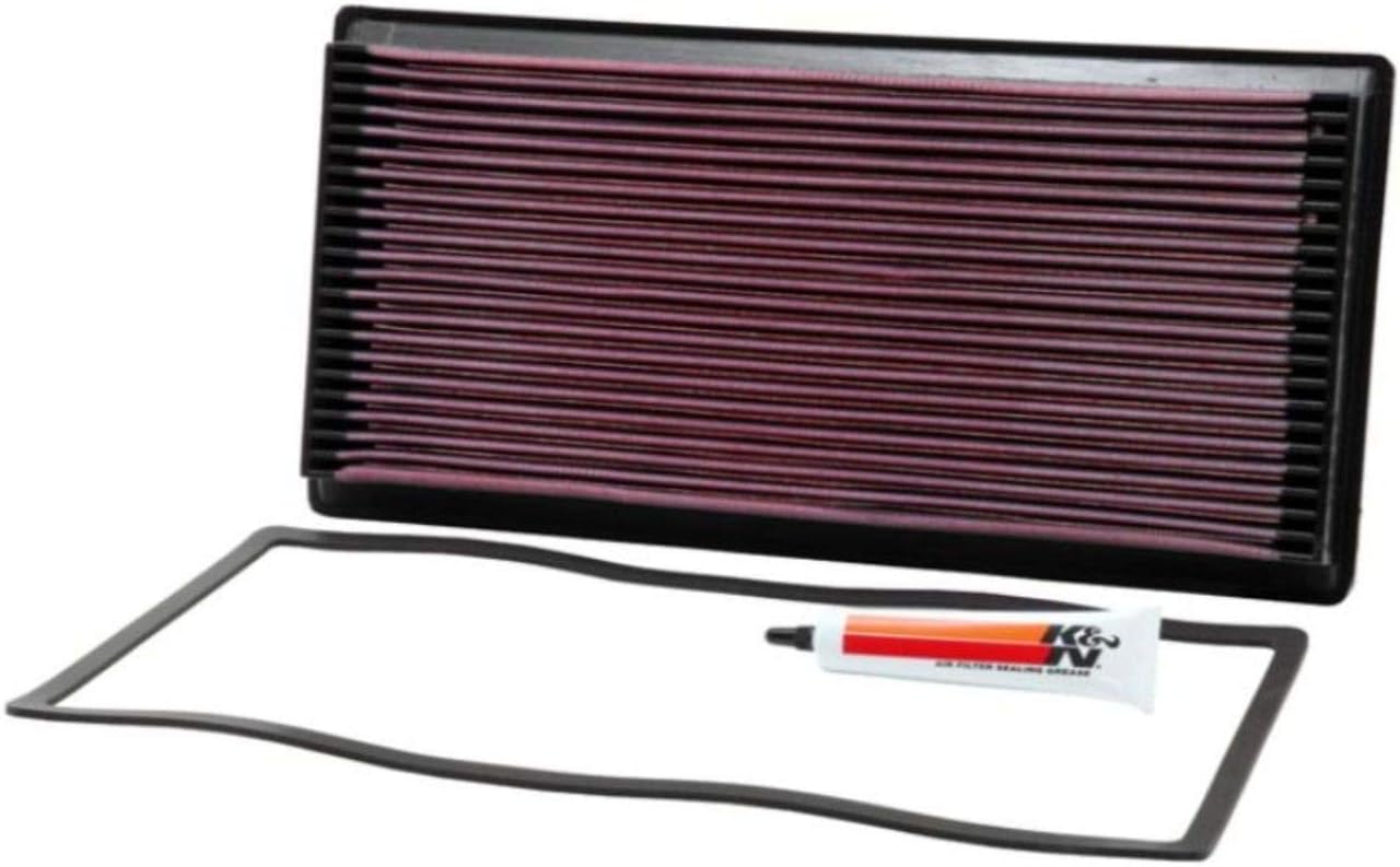 K&N Engine Air Filter: Increase Power & Acceleration, Washable, Premium, Replacement Car Air Filter: Compatible with 1992-1999 CHEVROLET/GMC (Tahoe Blazer, P30, Suburban, C1500, C2500, C3500)33-2062-1