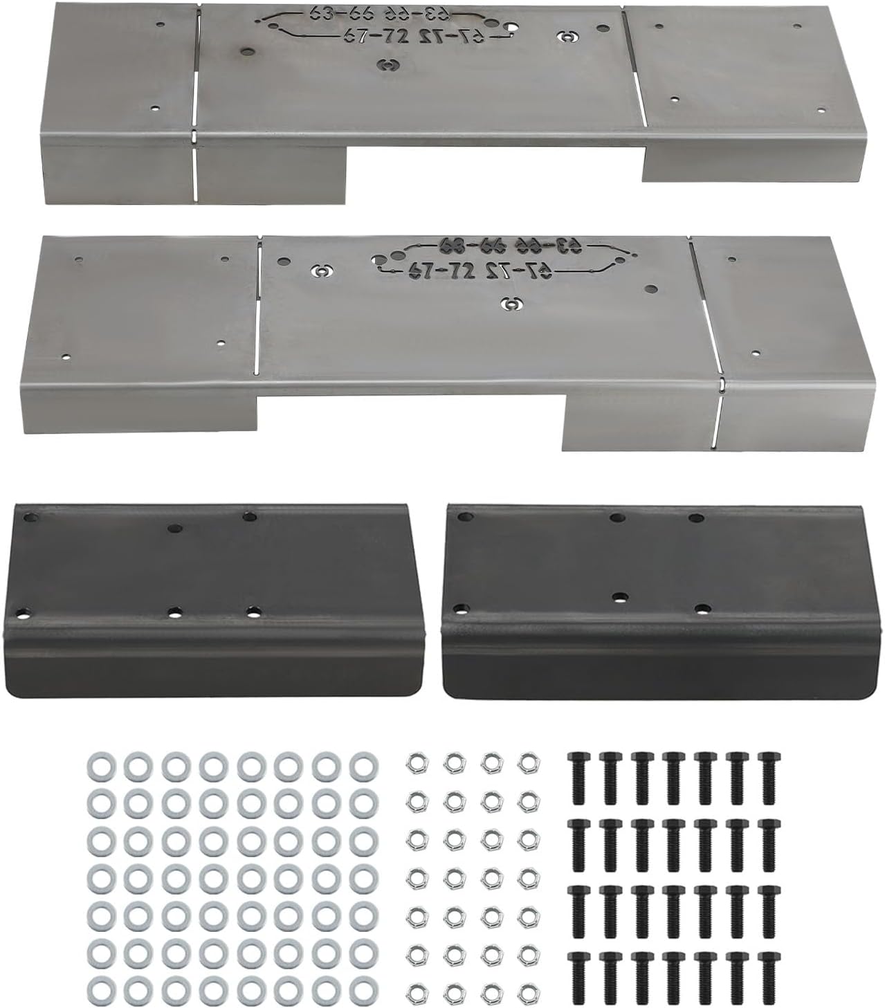 maXpeedingrods Frame Shortening Set Short Bed Conversion Kit for Chevy C10 1963-1972 1/4